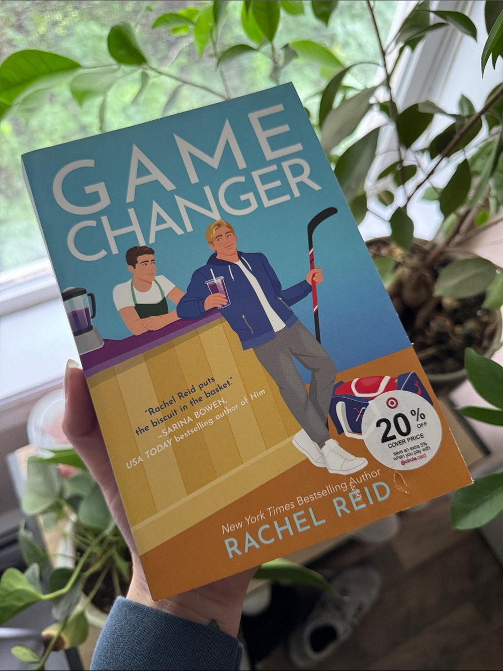 Game Changer Paper Book - Blue and Orange by Rachel Reid - Good Booktok
